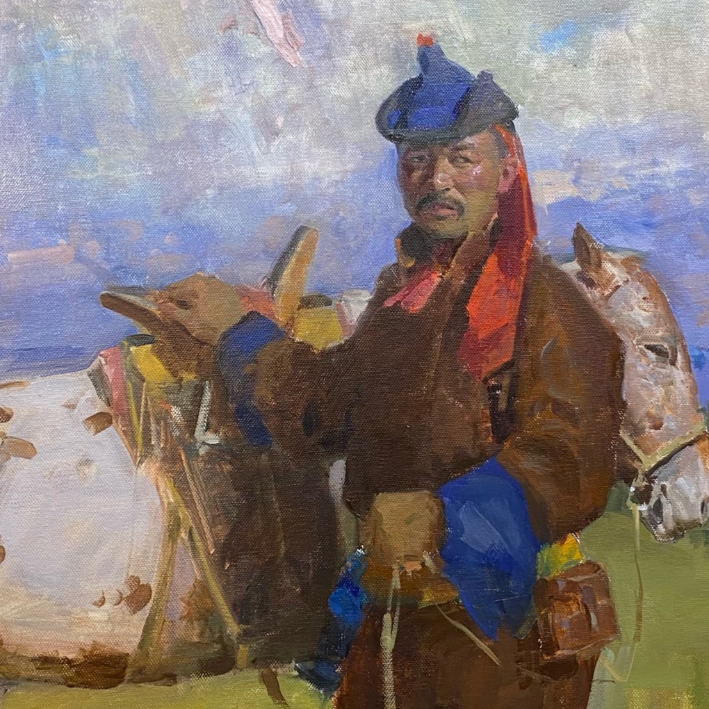 Rider in a Blue Cap