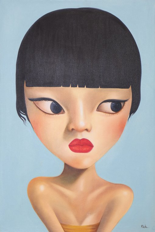 Portrait with Sideward Gaze
