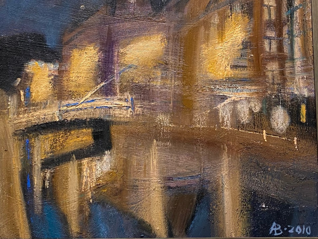 Night City: Lights and Reflections