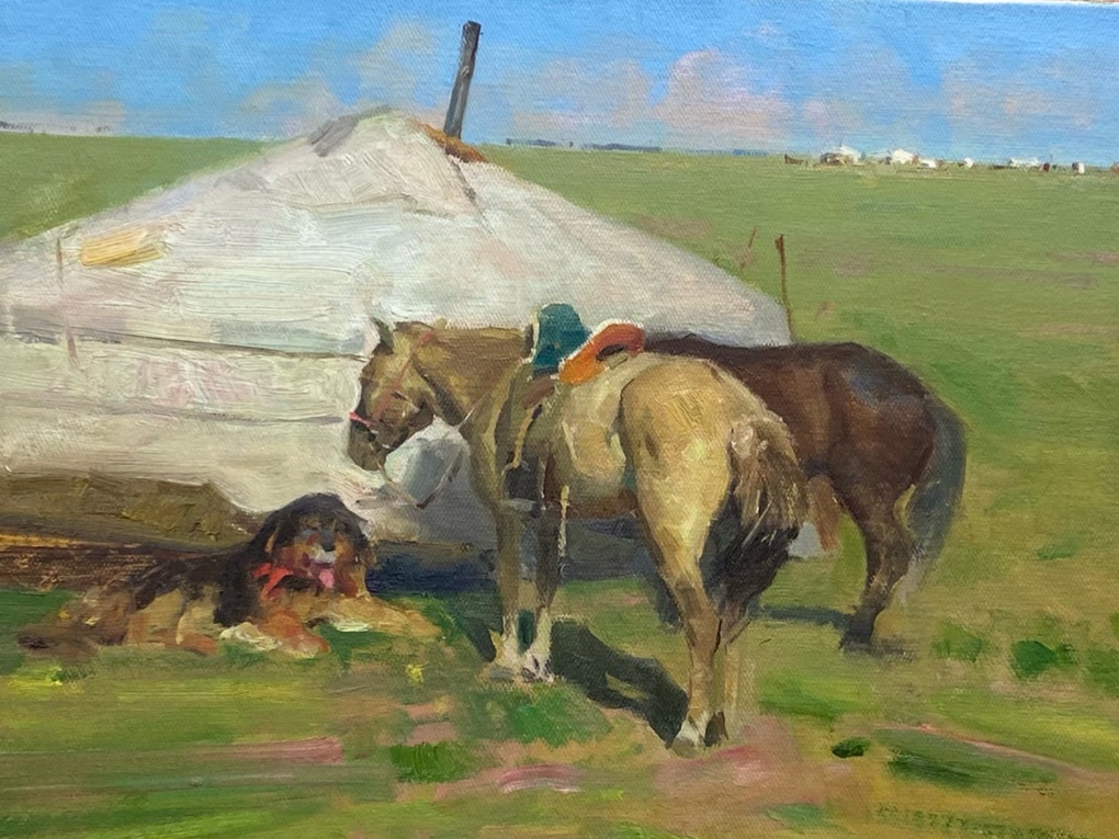 Rest Stop by the Yurt